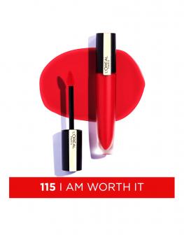 L'ORÉAL Paris Rouge Signature Matte Lip Colour Liquid Lipstick 115 I'm Worth It- 7ml