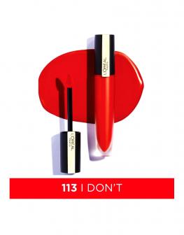 L'ORÉAL Paris Rouge Signature Matte Lip Colour Liquid Lipstick 113 I DON'T- 7ml